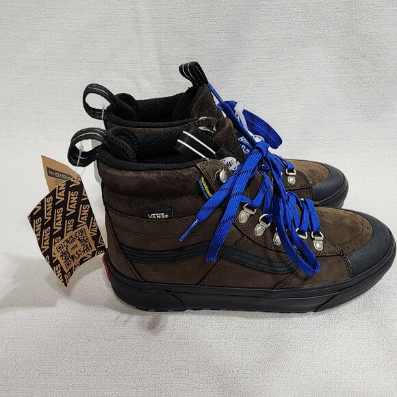 Vans Men SK8 Hi MTE 2 Ultracush Brown Black Waterproof Shoe Size 8 men - Picture 2 of 8